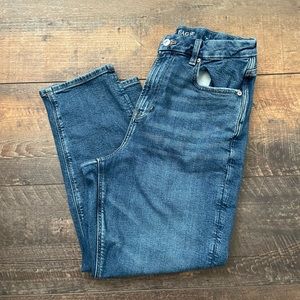 American Eagle curvy mom jeans, super hugh waist